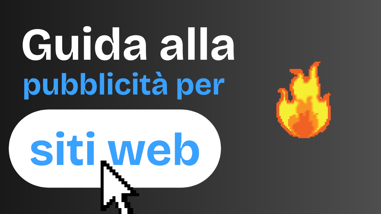pubblicità siti web